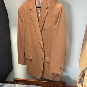 Jos. A. Bank Camel Brown Single-Breasted Sport Coat